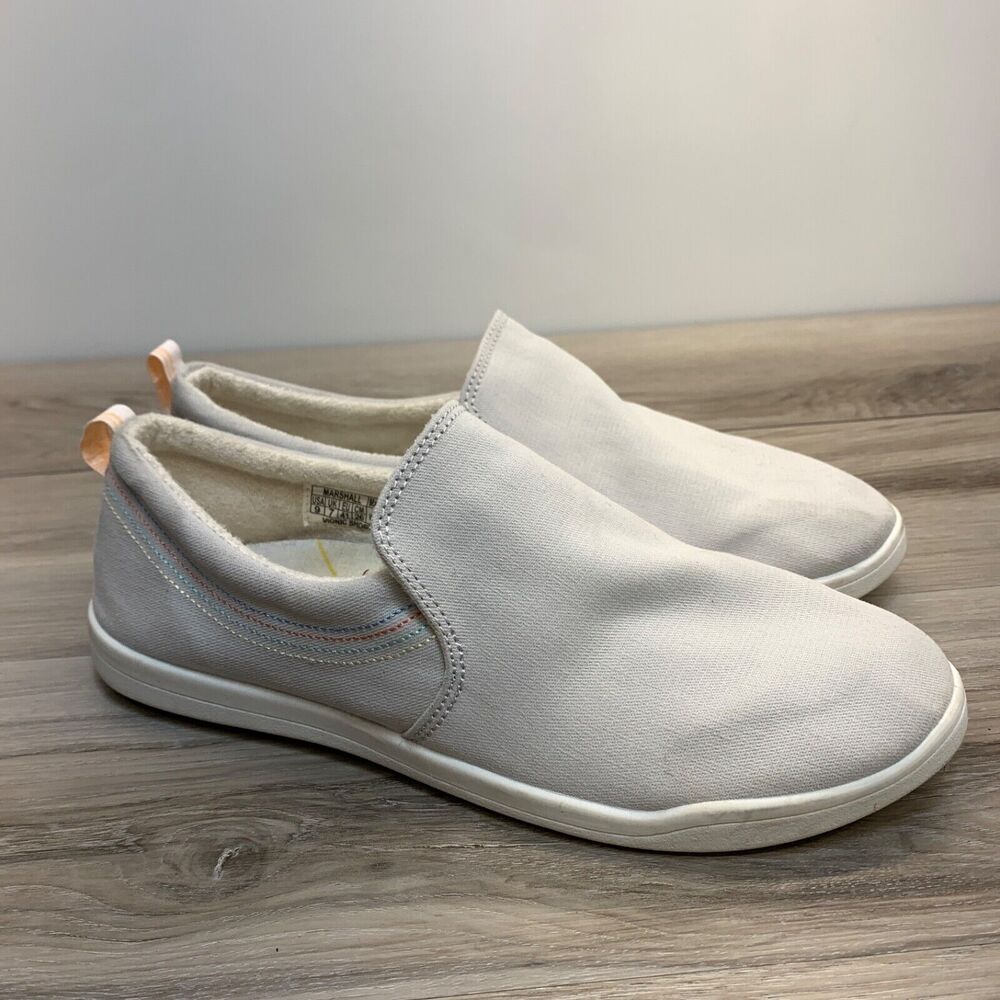 Vionic‎ Beach Marshall White Comfort Stretch Slip On Shoes Womens Size 9